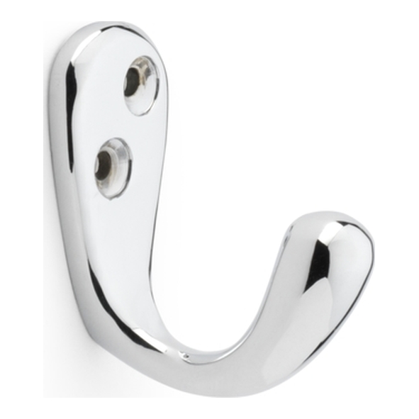 AW774PC • Polished Chrome • Alexander & Wilks Victorian Single Robe Hook